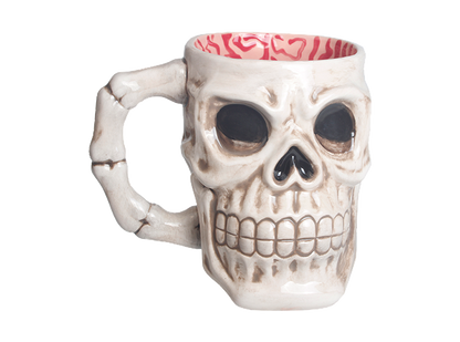 Bisque Skull Stein (Case of 4)
