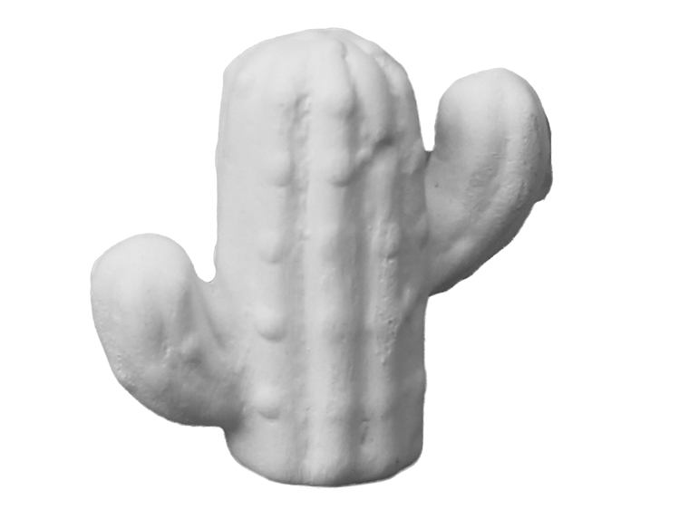 Bisque Saguaro Cactus Tot (Case of 8)