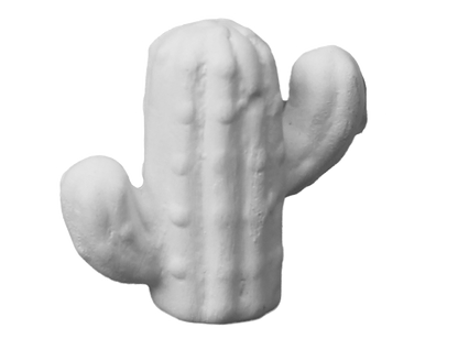 Bisque Saguaro Cactus Tot (Case of 8)