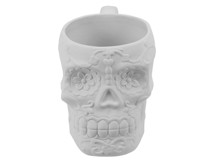 Bisque Day Of The Dead Mug (Case of 4)