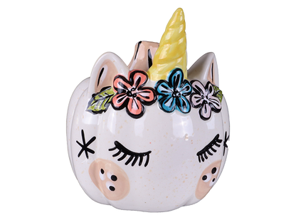 Bisque Large Unicorn Pumpkin (Case of 4)