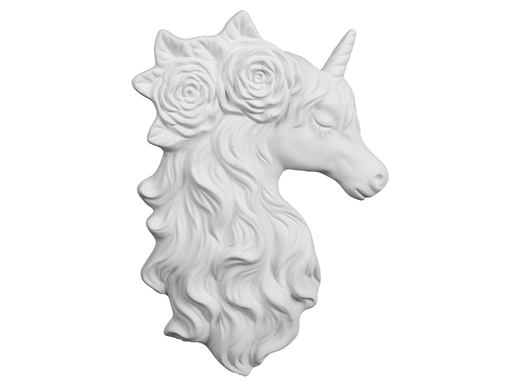 Bisque Sophia The Unicorn Plaque (Case of 4)