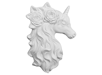 Bisque Sophia The Unicorn Plaque (Case of 4)