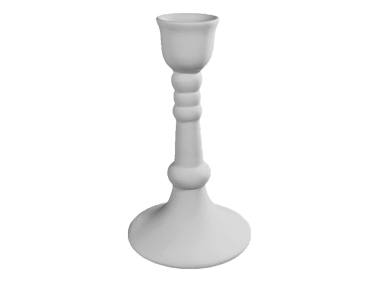 Bisque Candle Holders (Case of 4)