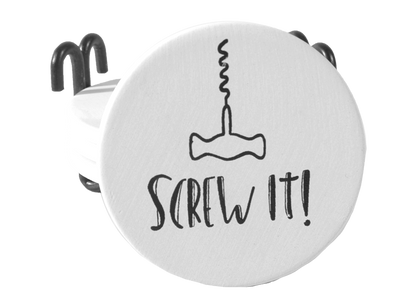 Bisque Screw It Coaster Set (Case of 1)