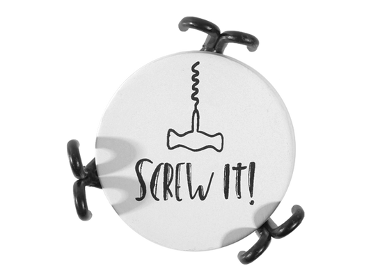 Bisque Screw It Coaster Set (Case of 1)
