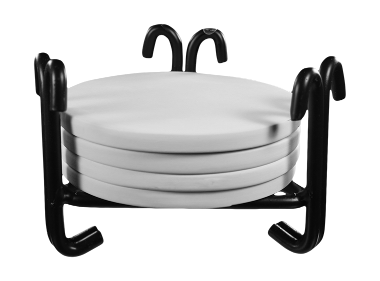 Bisque 4.25" Round Coaster Set (Case of 1)