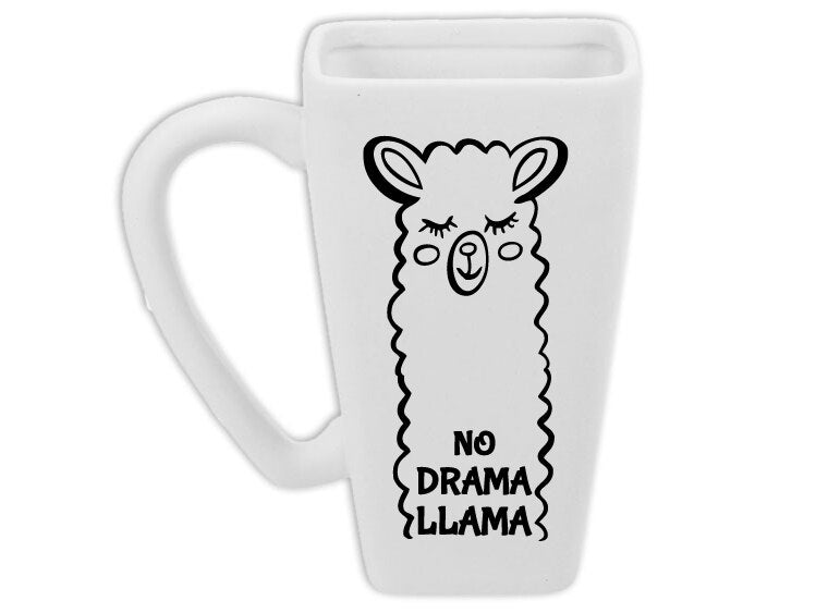 Bisque No Drama Llama Mug (Case of 4)
