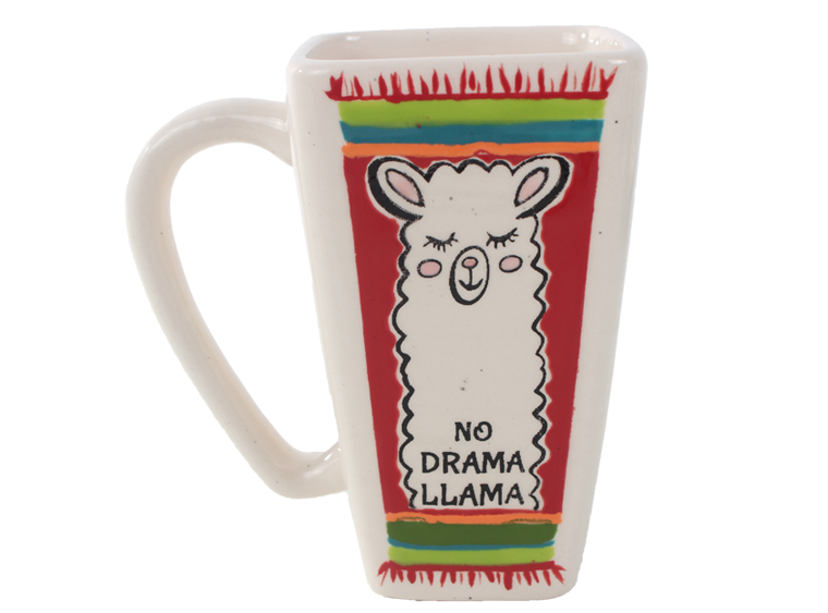 Bisque No Drama Llama Mug (Case of 4)