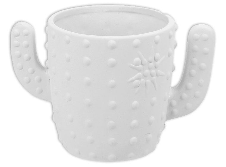 Bisque Cactus Mug (Case of 4)