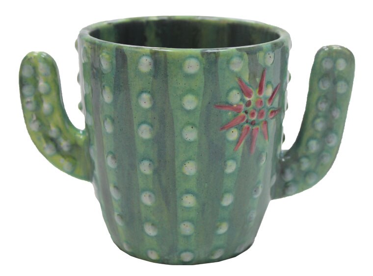 Bisque Cactus Mug (Case of 4)
