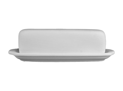 Bisque Single Butter Dish (Case of 3)