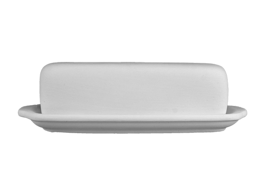 Bisque Single Butter Dish (Case of 3)