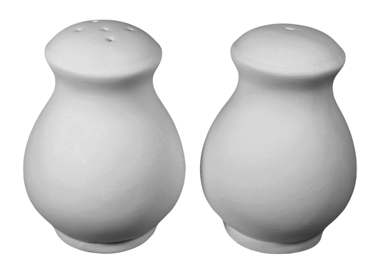 Bisque Salt And Pepper Set (Case of 3)