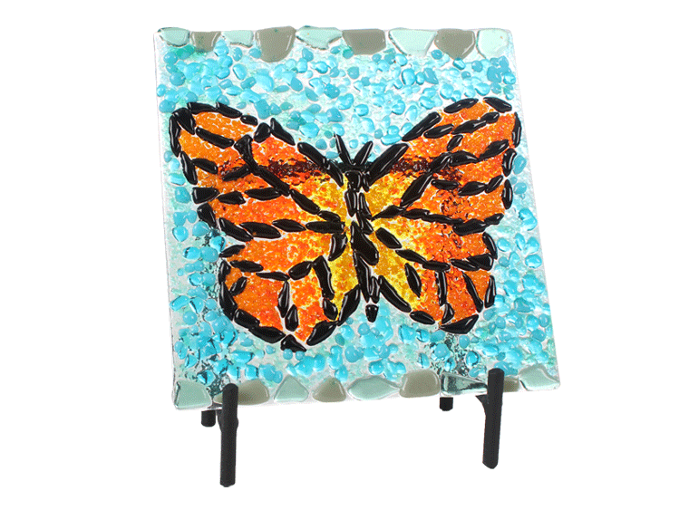 6" Square Clear Ice Transparent - Pack Of 4 (Case of 4)