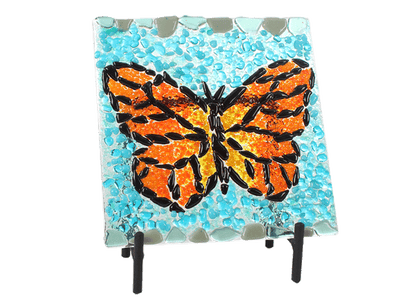 6" Square Clear Ice Transparent - Pack Of 4 (Case of 4)