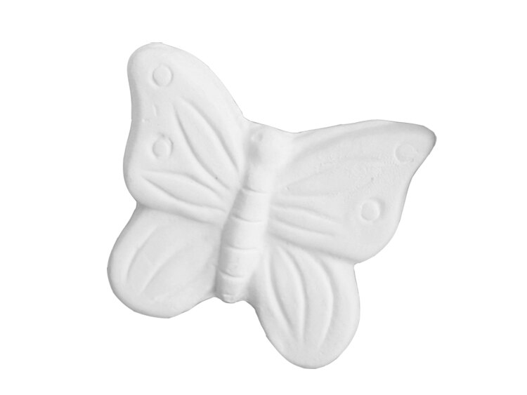 Bisque Small Fancy Butterfly (Case of 12)
