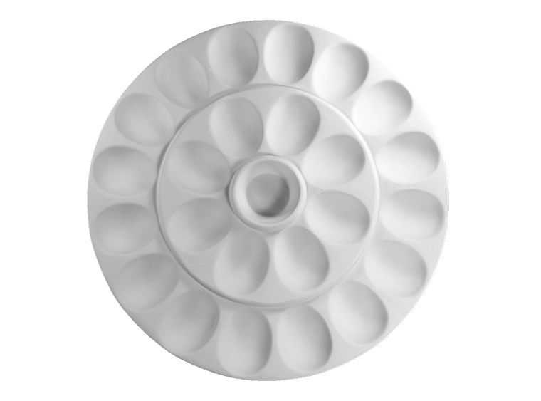 Bisque Deviled Egg Tray (Case of 2)