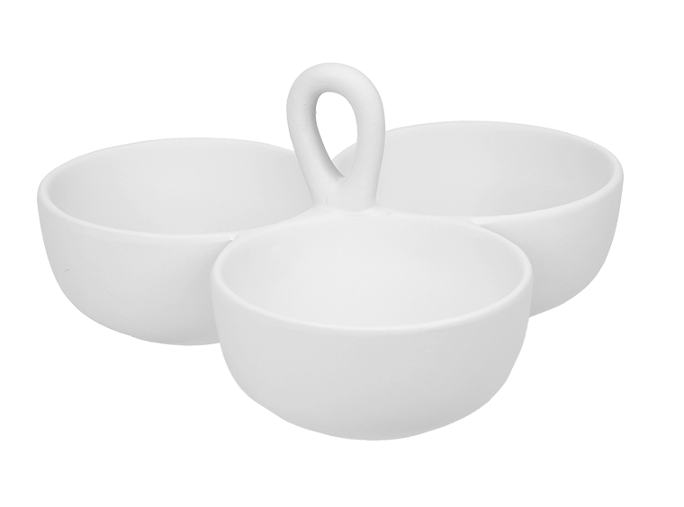 Bisque Dip/Salsa Server (Case of 1)