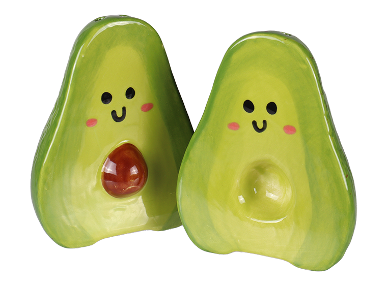 Bisque Avocado Salt & Pepper (Case of 6)