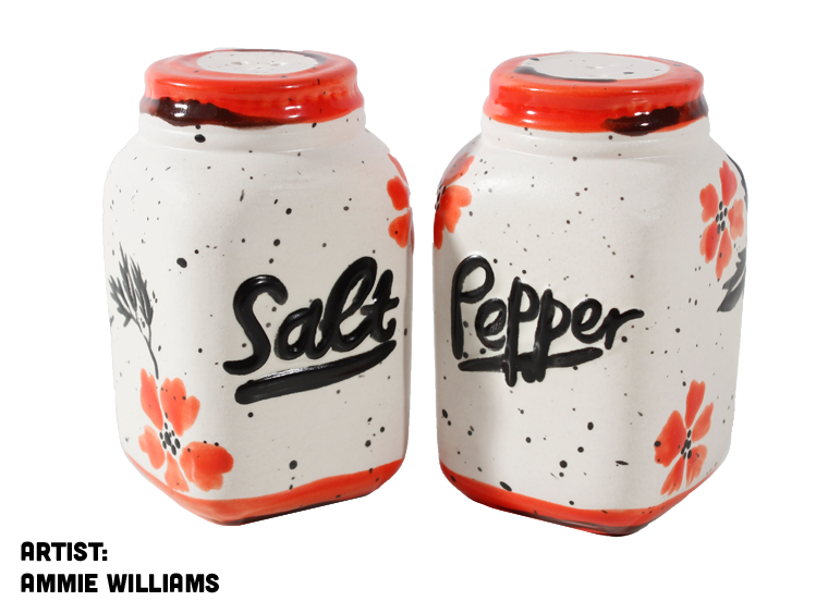 Bisque Mason Jar Salt And Pepper Set (Case of 4)