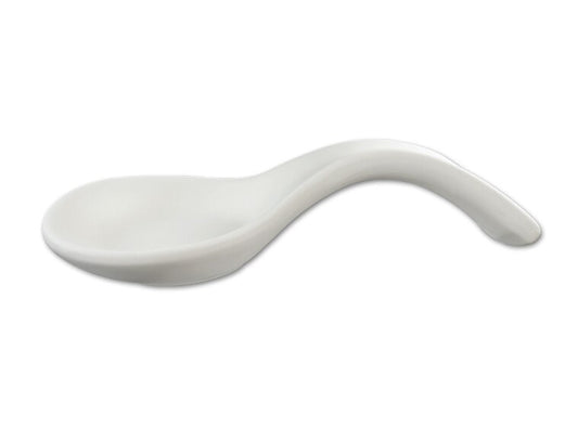 Bisque Curvy Spoon Rest (Case of 6)
