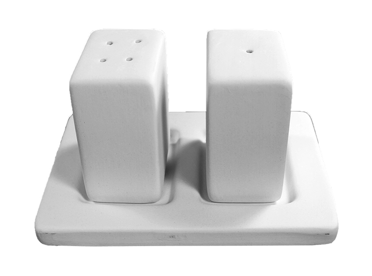 Bisque Modern Salt And Pepper Set (Case of 6)