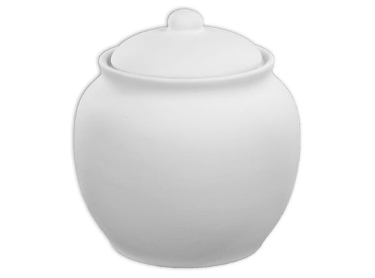 Bisque Traditional Sugar Pot (Case of 4)