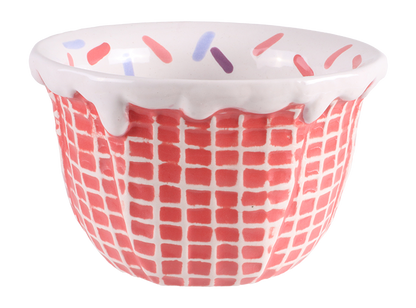 Bisque Waffle Cone Bowl (Case of 6)