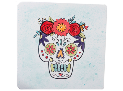 Bisque Day Of The Dead Trivet (Case of 6)