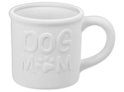 Bisque Dog Mom Tin Mug (Case of 6)