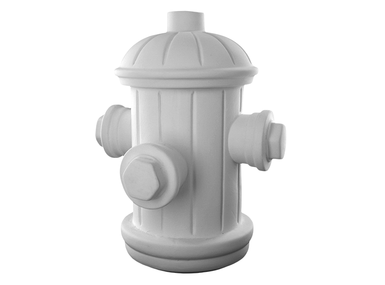 Bisque Fire Hydrant Jar (Case of 1)