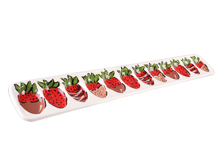 Bisque Linear Egg Tray (Case of 4)