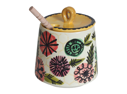 Bisque Honey Pot (Case of 6)
