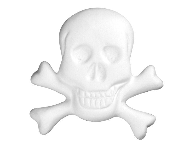 Bisque Skull And Crossbones Tag-Along (Case of 12)