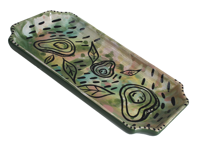 Bisque Orleans Tray Small (Case of 6)