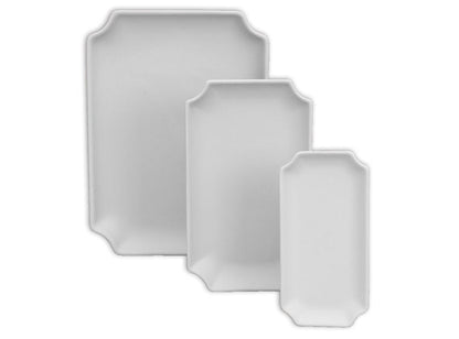 Bisque Orleans Tray Medium (Case of 6)