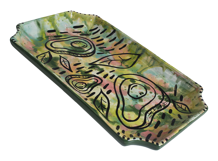 Bisque Orleans Tray Medium (Case of 6)