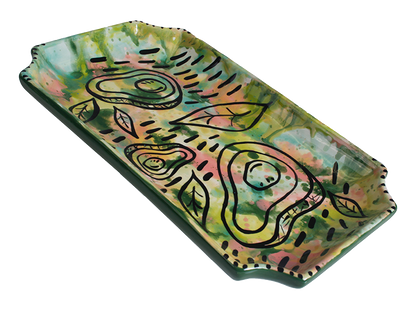 Bisque Orleans Tray Large (Case of 6)