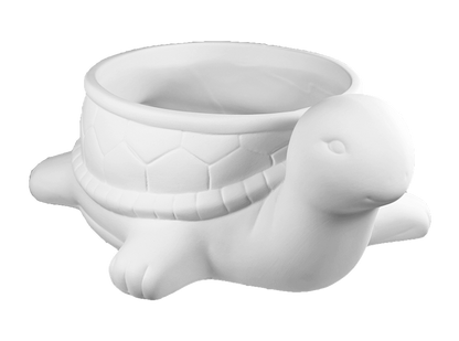 Bisque Teddy Turtle Planter (Case of 2)