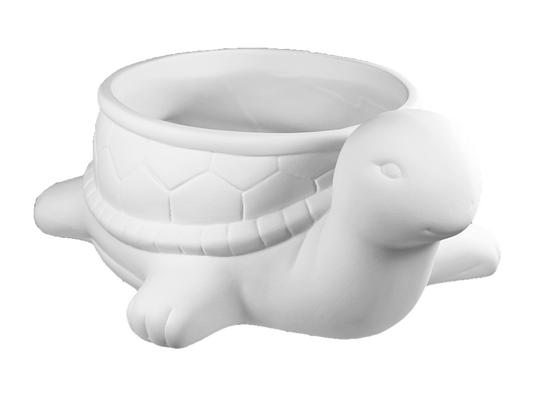 Bisque Teddy Turtle Planter (Case of 2)