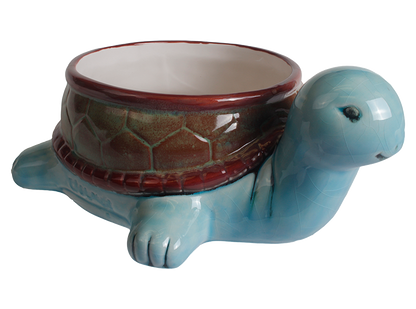Bisque Teddy Turtle Planter (Case of 2)