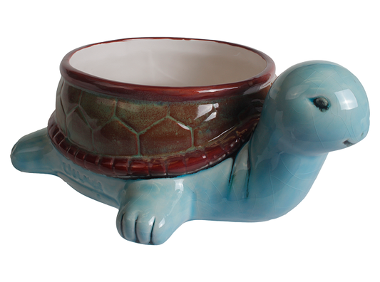 Bisque Teddy Turtle Planter (Case of 2)
