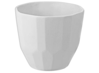 Bisque Faceted Utensil Holder (Case of 4)