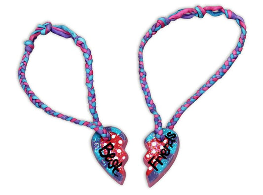 Bisque BFF Heart Bead (Case of 20)