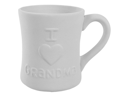 Bisque I Heart Grandma Mug (Case of 6)