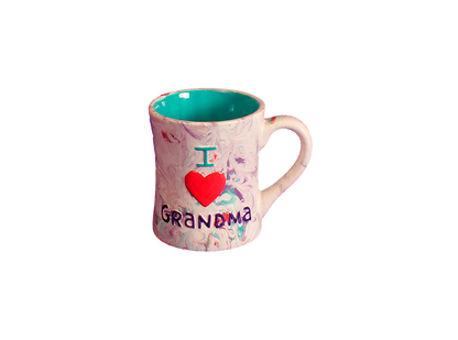 Bisque I Heart Grandma Mug (Case of 6)
