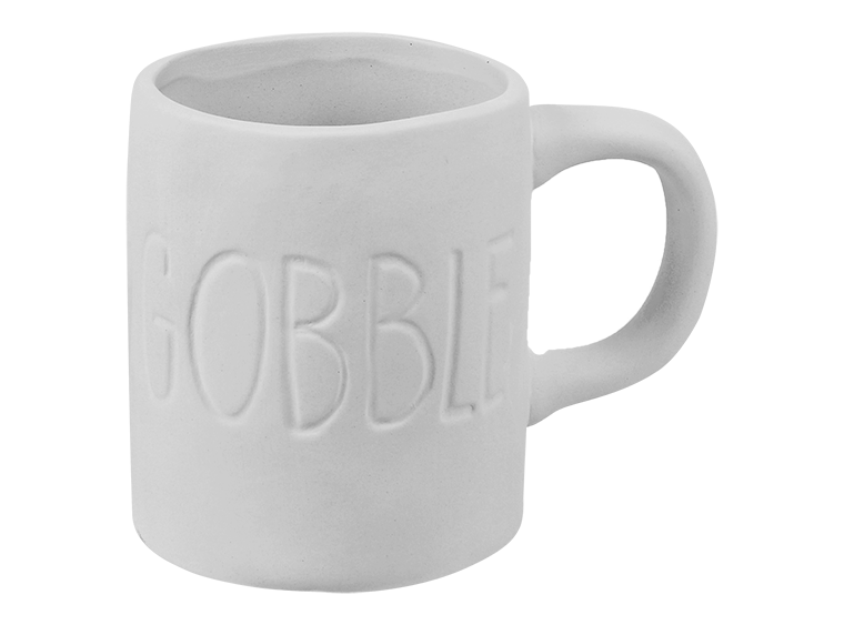 Bisque Gobble Mug (Case of 6)