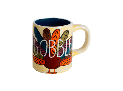 Bisque Gobble Mug (Case of 6)