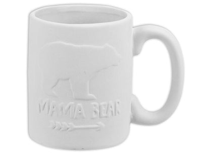 Bisque Mama Bear Mug (Case of 6)